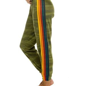 Aviator Nation camo stripe pants!